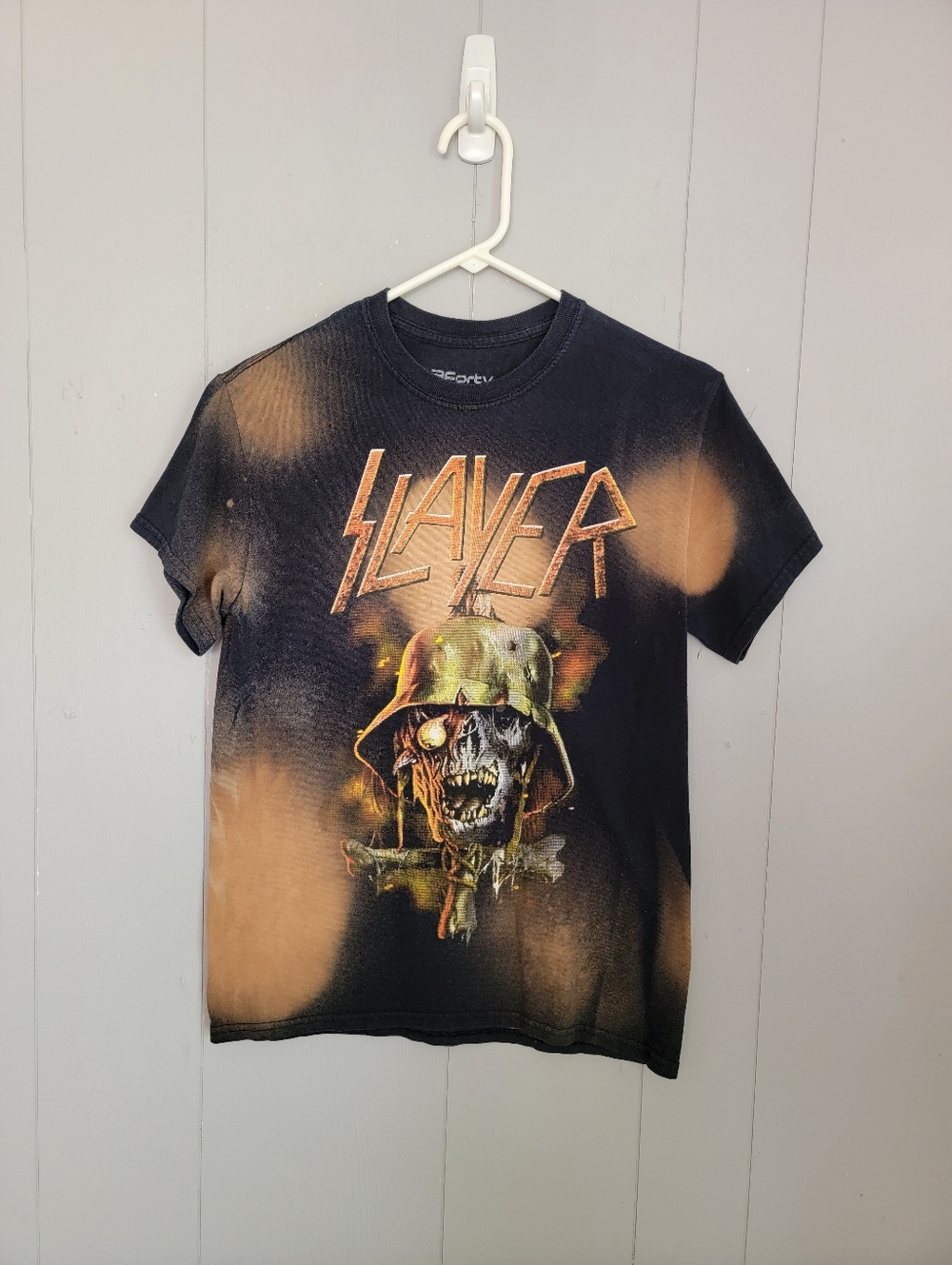 Slayer Men's Shirt Small Black Graphic Band T-Shirt